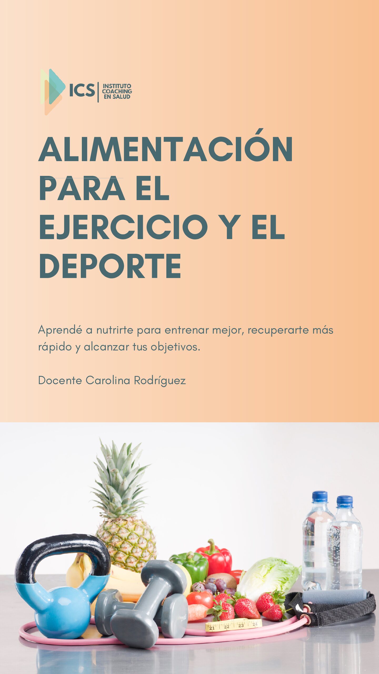 ALIMENTACIÓN PARA EL EJERCICIO Y EL DEPORTE